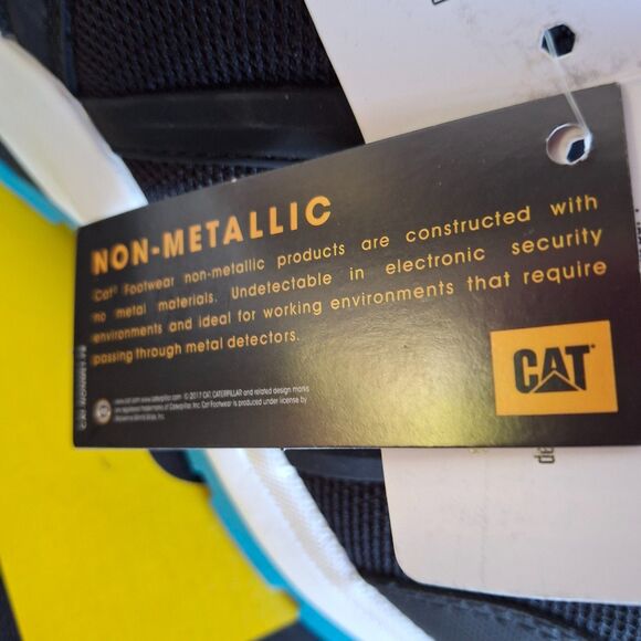 CAT Footwear Streamline 2.0 W’S ASTM/COMP TOE Black/Teal Women’s Shoe  6 NIB main image 8